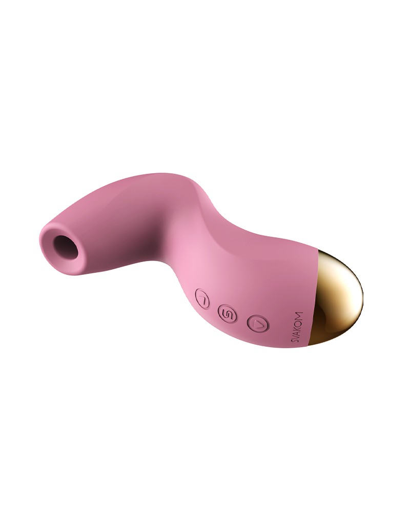 SVAKOM - Pulse Pure - Luchtdruk Vibrator - Roze - Afbeelding 3