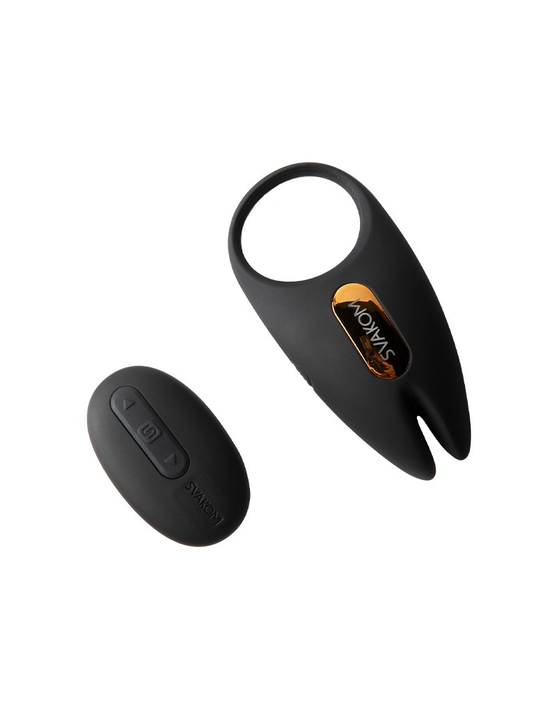SVAKOM - Winni 2 - Cockring Vibrator met Afstandsbediening - Zwart - Afbeelding 7