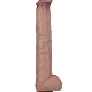 LoveToy – Nature Cock – 14,5″ Dual Layered Bendable Cock XXL – Nude