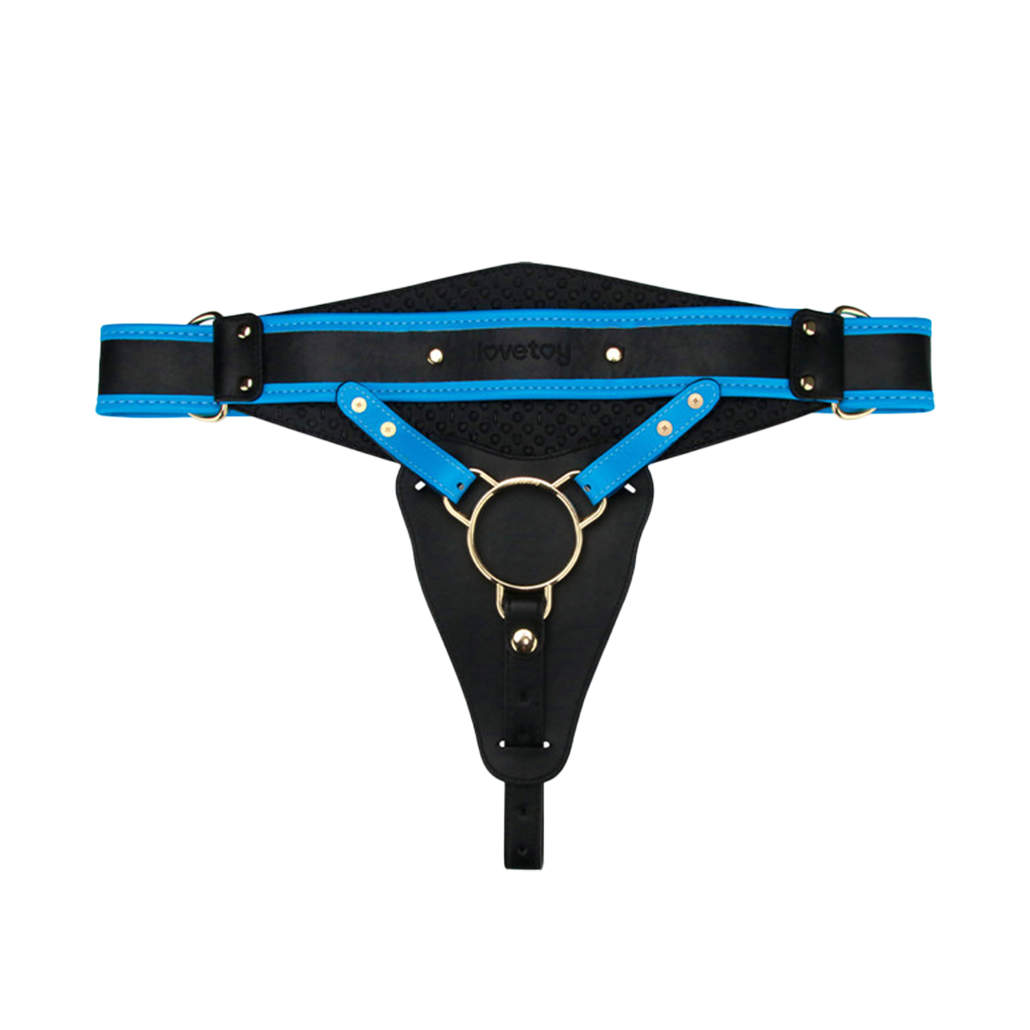 LoveToy Ingen Vibrating Enhanced Strap-on Set 24 cm Nude - Afbeelding 2