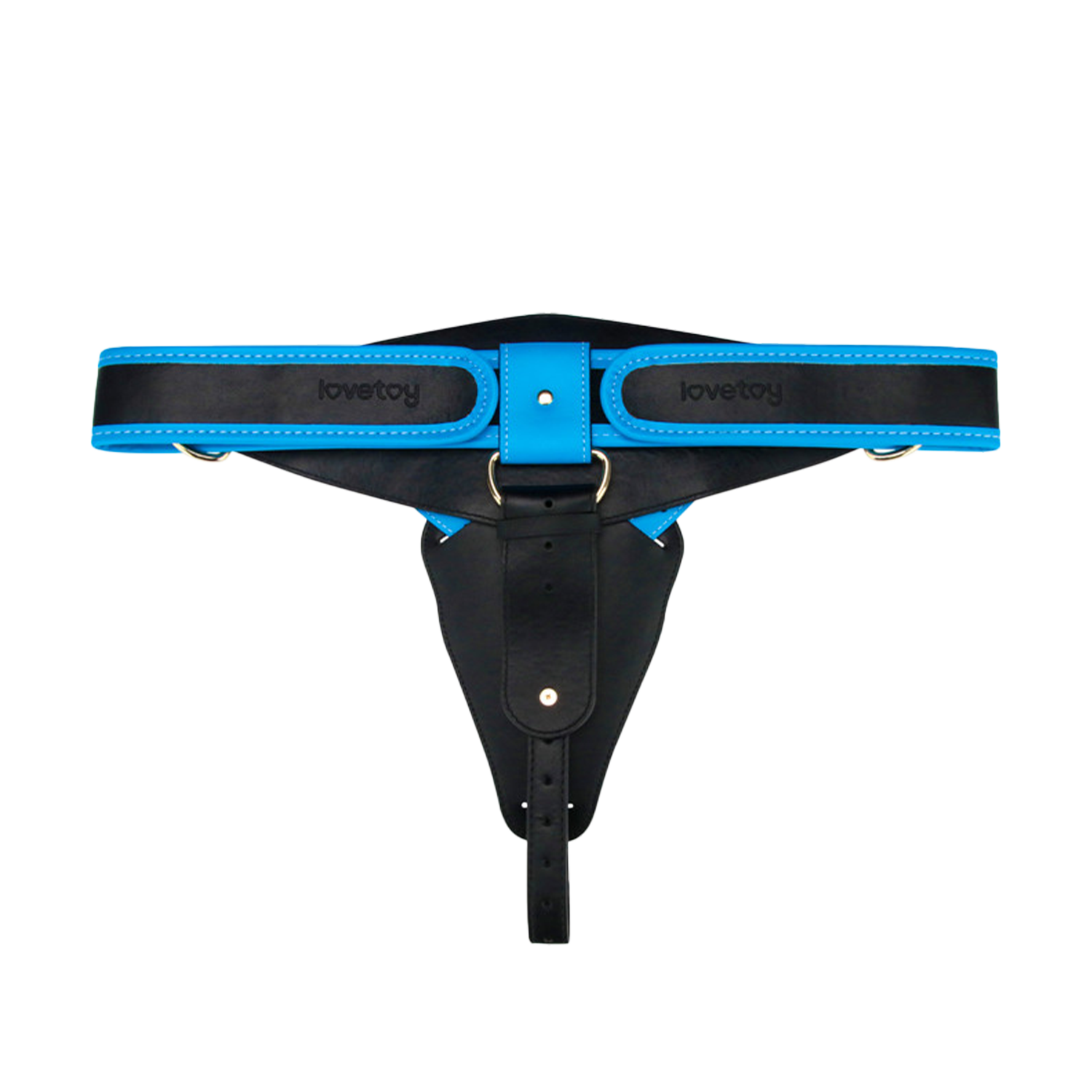 LoveToy Ingen Vibrating Enhanced Strap-on Set 24 cm Nude - Afbeelding 3