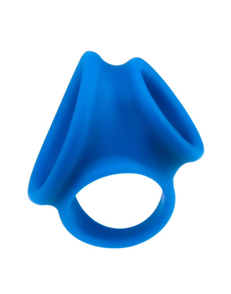 LoveToy - Pinnacle Pro - Trio Grip Enchancer Sleeve - Blauw - Afbeelding 2