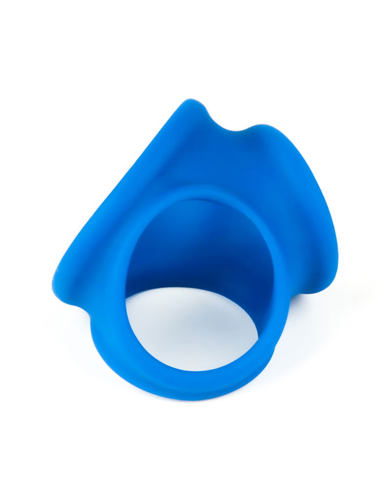 LoveToy - Pinnacle Pro - Trio Grip Enchancer Sleeve - Blauw - Afbeelding 3
