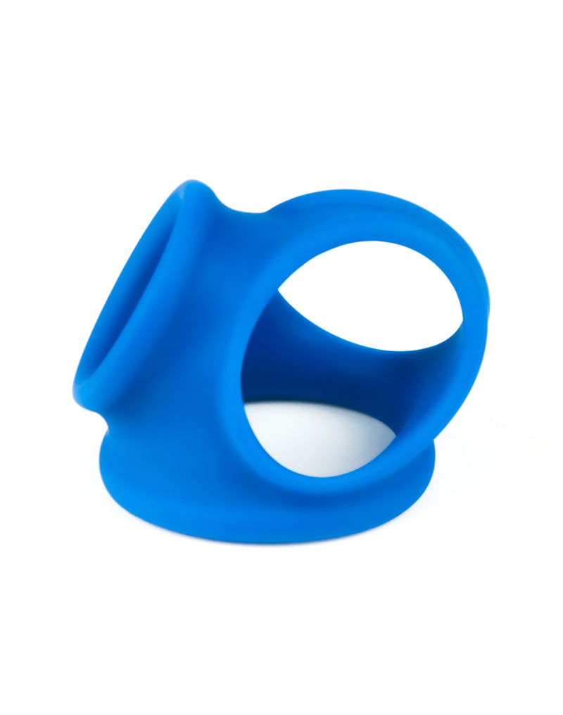 LoveToy - Pinnacle Pro - Trio Grip Enchancer Sleeve - Blauw - Afbeelding 4