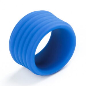 LoveToy – Pinnacle Pro – Deep Rib Grip Ring – Blauw