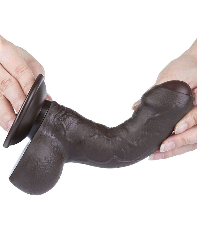 LoveToy Aftrekbare dildo 18,3 x 3,5 cm Zwart - Afbeelding 11