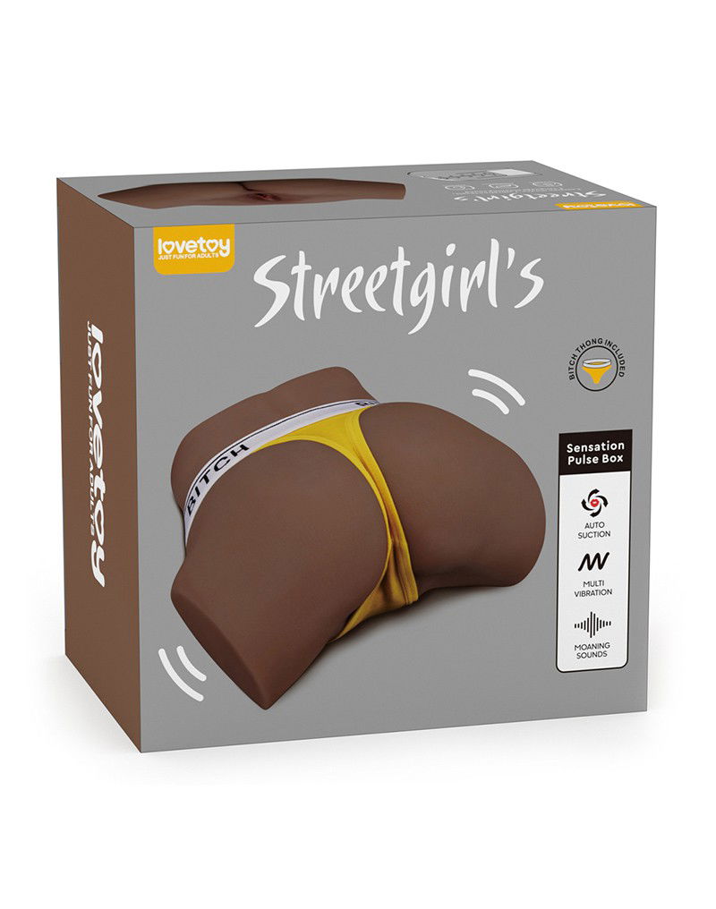 LoveToy Streetgirl's Sensation Pulse Zwart - Afbeelding 2