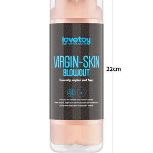 LoveToy – Virgin-Skin Blowout Double Side Stroker – Vagina and Anus