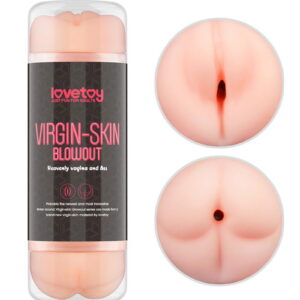 LoveToy – Virgin-Skin Blowout Double Side Stroker – Vagina and Ass