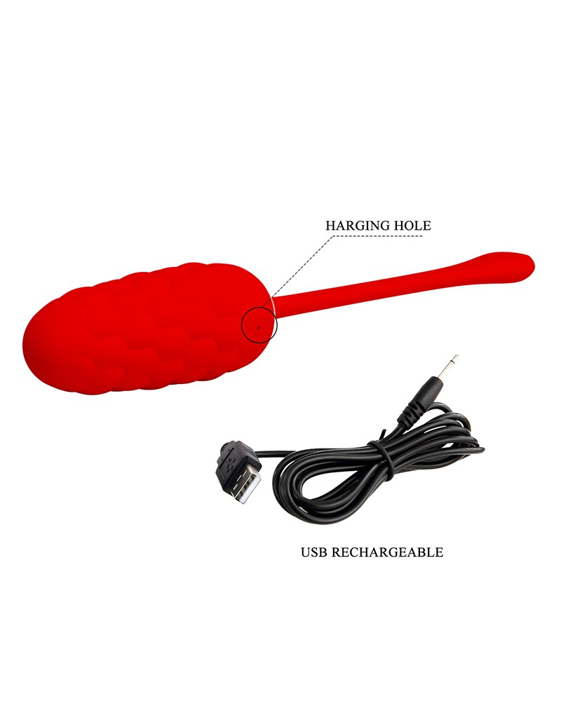 Pretty Love Marina Vibrerend Ei Rood - Afbeelding 9