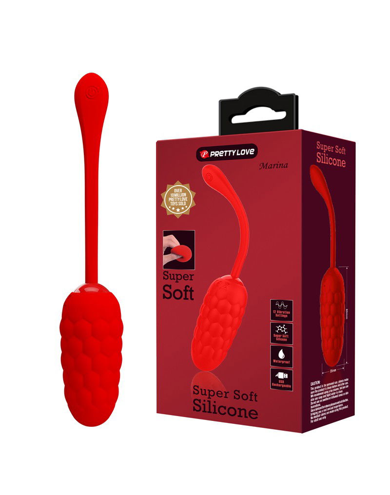 Pretty Love Marina Vibrerend Ei Rood - Afbeelding 10