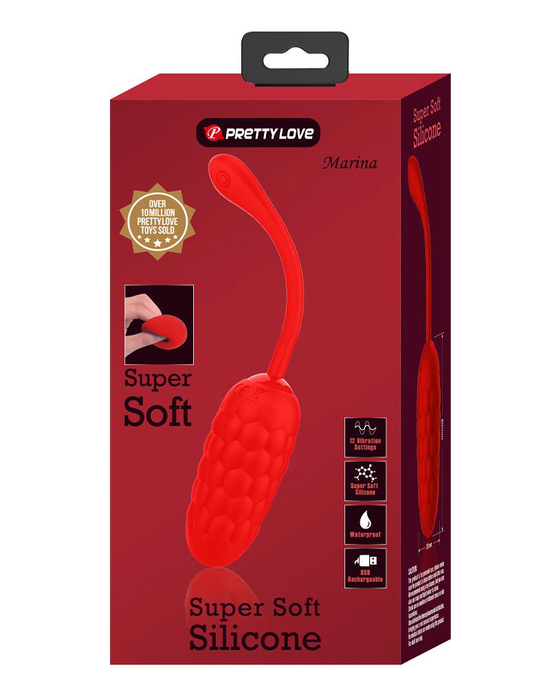 Pretty Love Marina Vibrerend Ei Rood - Afbeelding 2