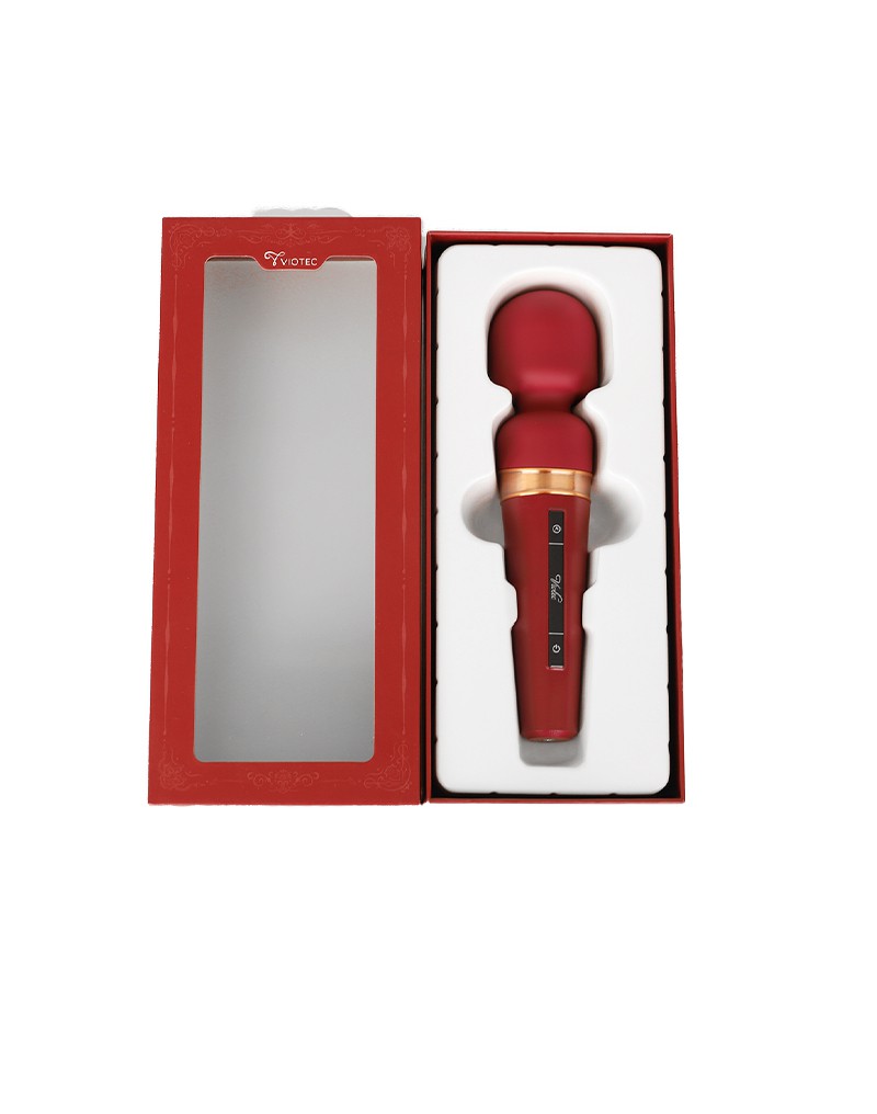 Viotec - Titan - Staafvibrator - Goud & Wijnrood - Afbeelding 7