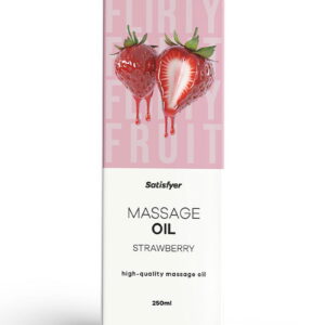 Satisfyer – Massageolie – Strawberry – 250ml
