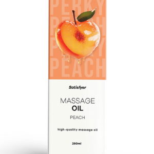 Satisfyer – Massageolie – Peach – 250 ml