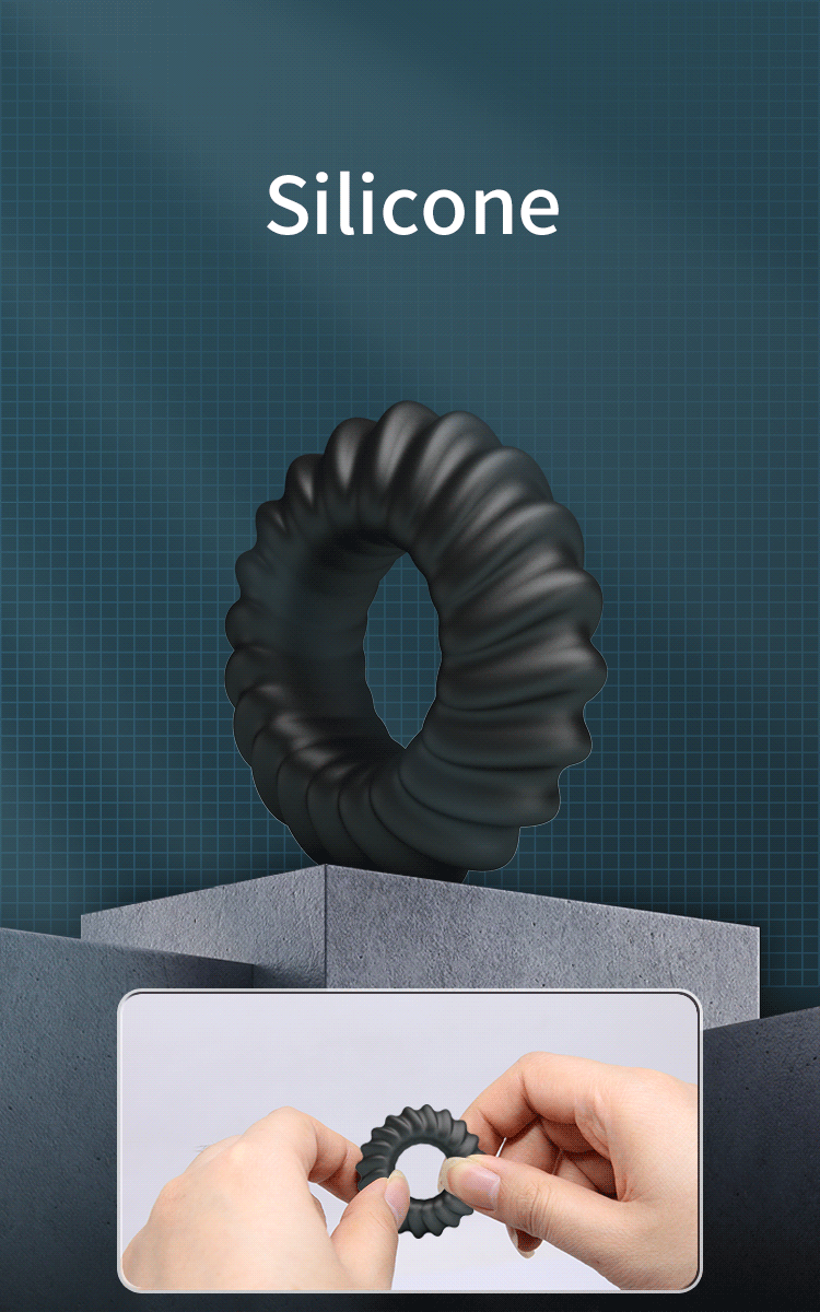Crazy Bull Fitz Super Soft Siliconen Ring Model 8 - Afbeelding 11
