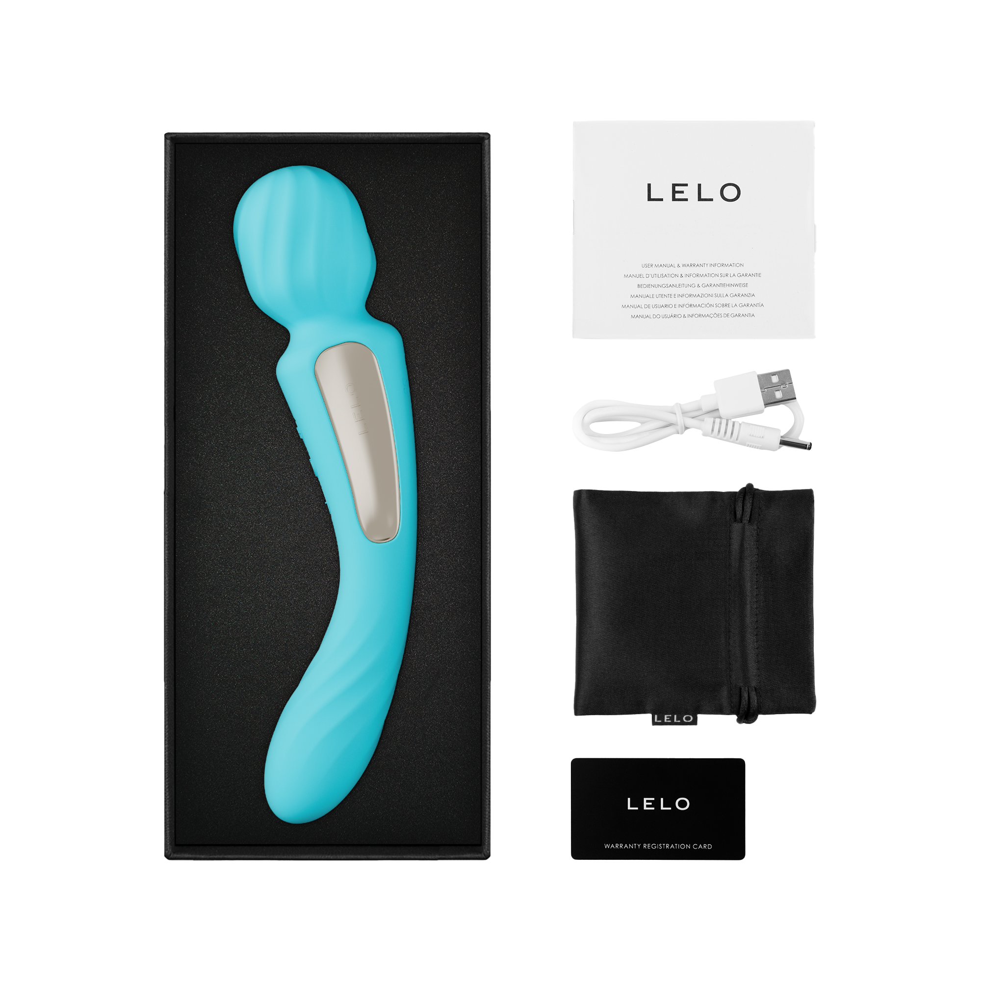 LELO Switch Dubbele Wandvibrator Aqua - Afbeelding 6