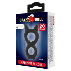 Crazy Bull – Toran – Cock Ring – Model 20 – Zwart