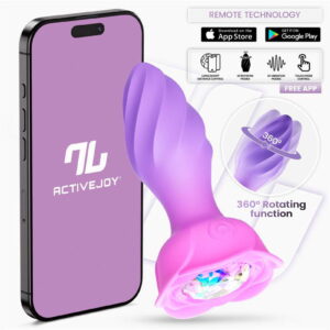 IY – Moxy – Buttplug 360º Rotatie (met App-bediening) – Lila