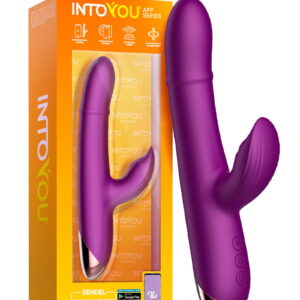 IY – Sendel – Rabbit Vibrator met kralenring en app – Paars