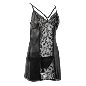 Amorable by Rimba Wetlook Jurk met Kant L