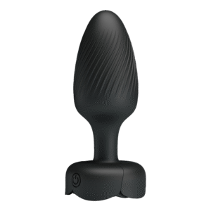 Pretty Love – Varian – Kleurveranderende lichtgevende buttplug – Zwart