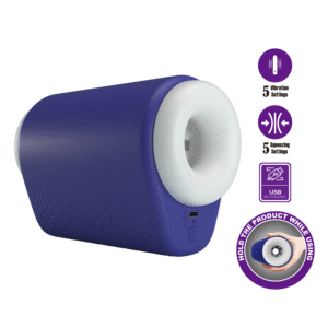 Pretty Love – DJ Lady – Squeezing Perfect Stroker – Blauw/Wit