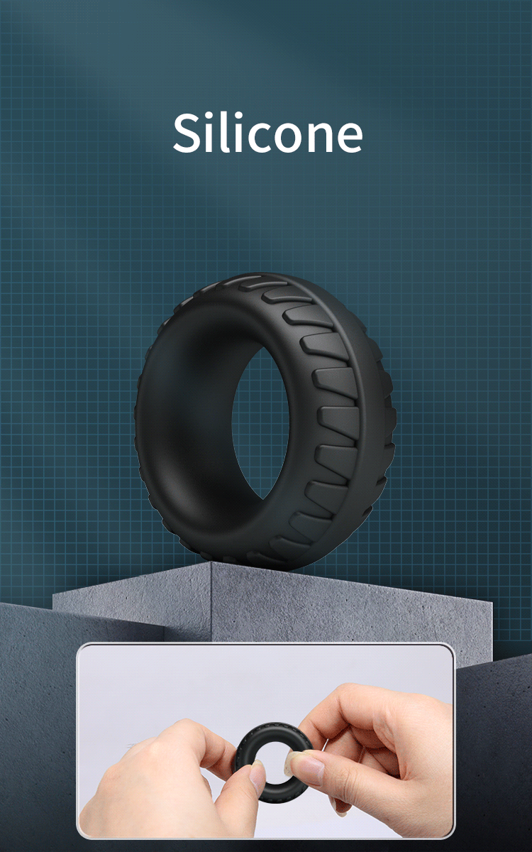 Crazy Bull Dilson Super Soft Siliconen Ring - Afbeelding 11