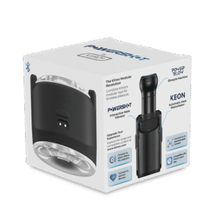KIIROO – Powershot – Interactieve vibrator voor mannen – Zwart