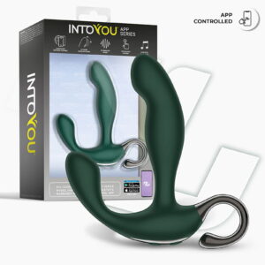 IY – Greeny – Prostaatmassager met vinger wiggling, App Controlled – Groen
