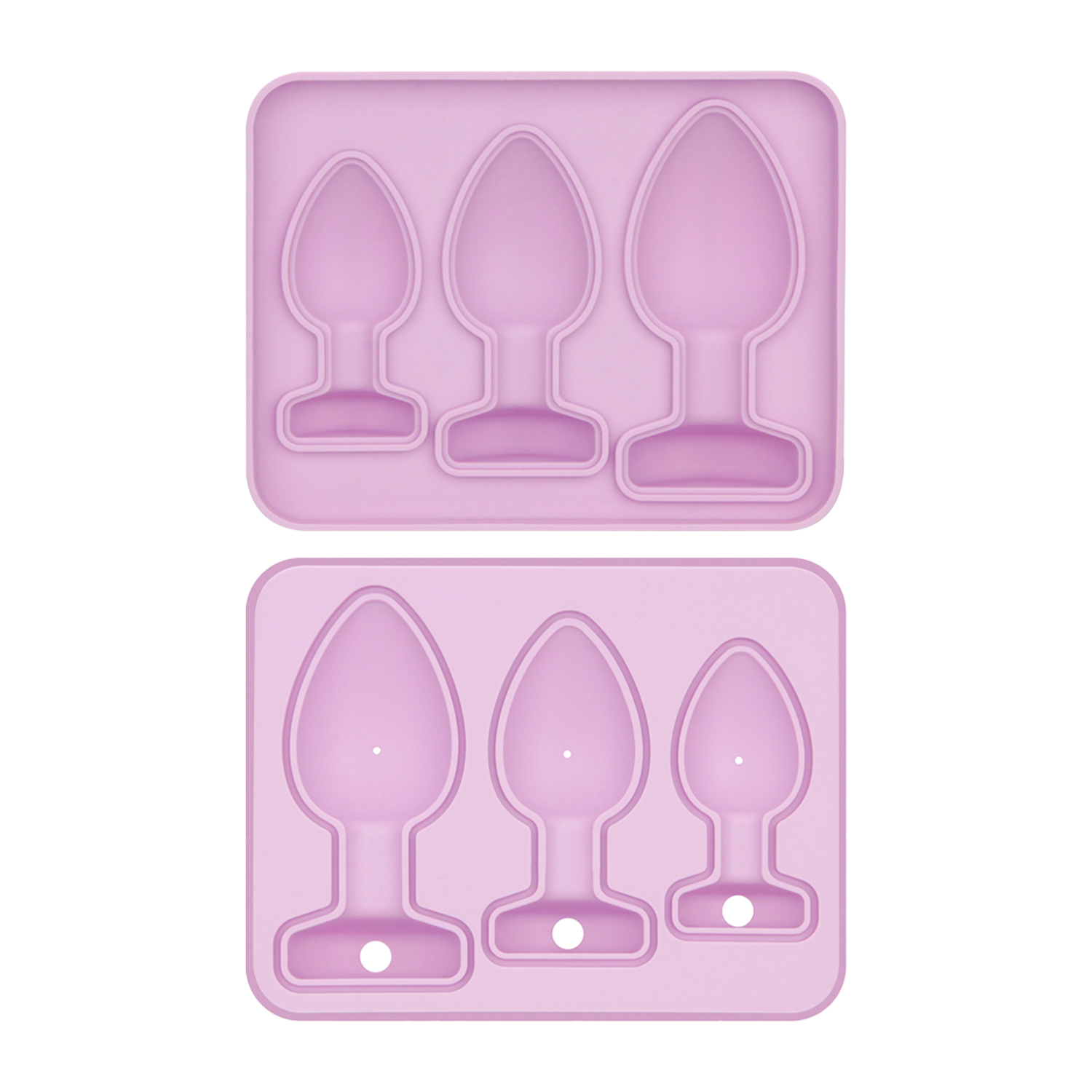 LoveToy - Siliconen IJsblokjesvorm - Buttplug - Roze - Afbeelding 5