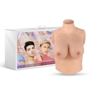 BODYMATCH Booskin Realistische siliconen borstprothese D-cup