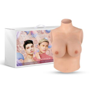 BODYMATCH Booskin Realistische siliconen borstprothese E-cup