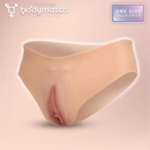 BODYMATCH – Bexly – Realistische Siliconen Vaginale Slipjes – One Size – Huidskleur