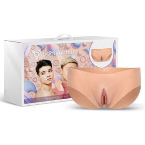 BODYMATCH – Bexly – Realistische Siliconen Vaginale Slipjes – One Size – Huidskleur
