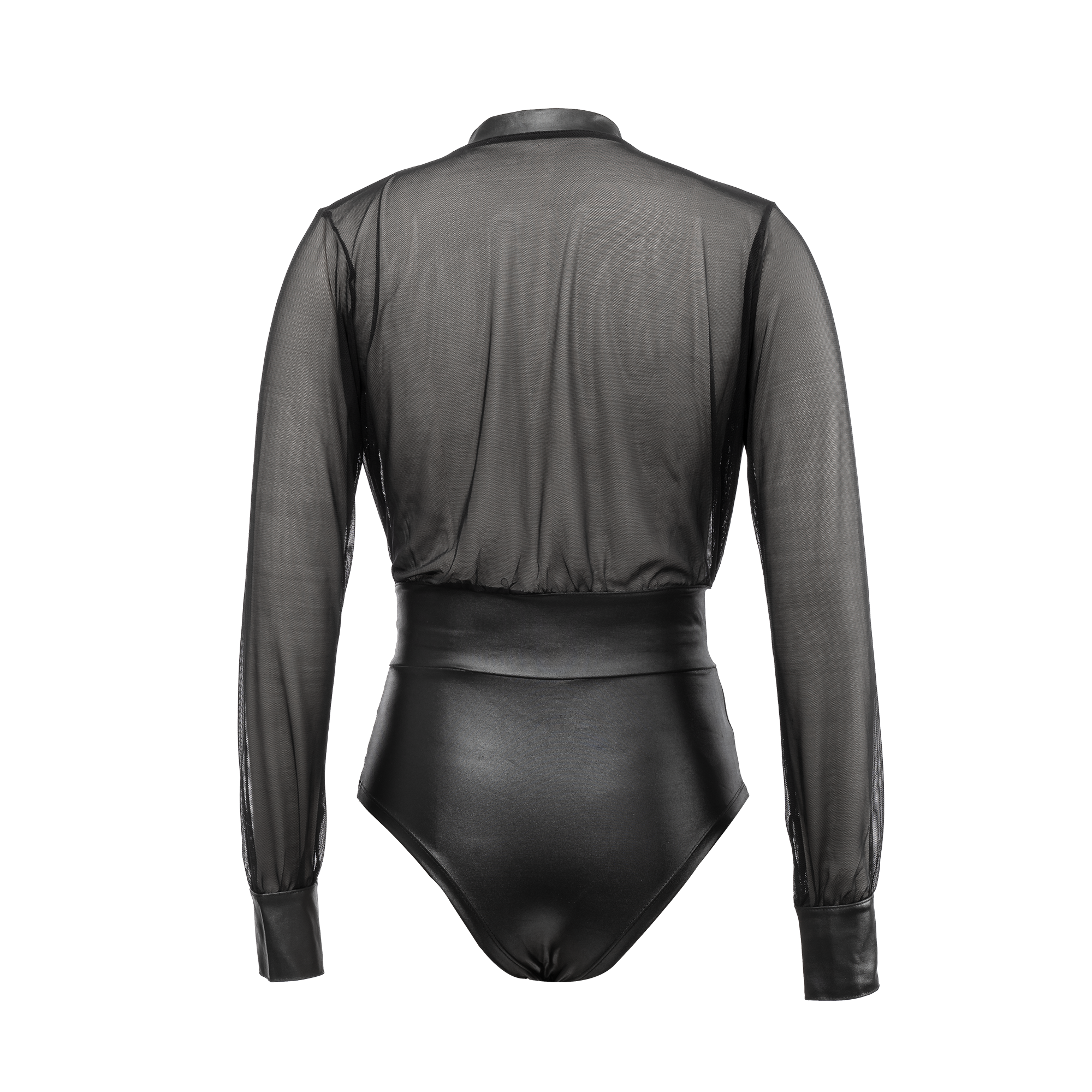 Amorable by Rimba Sexy Wetlook Body met Rits M-L - Afbeelding 6