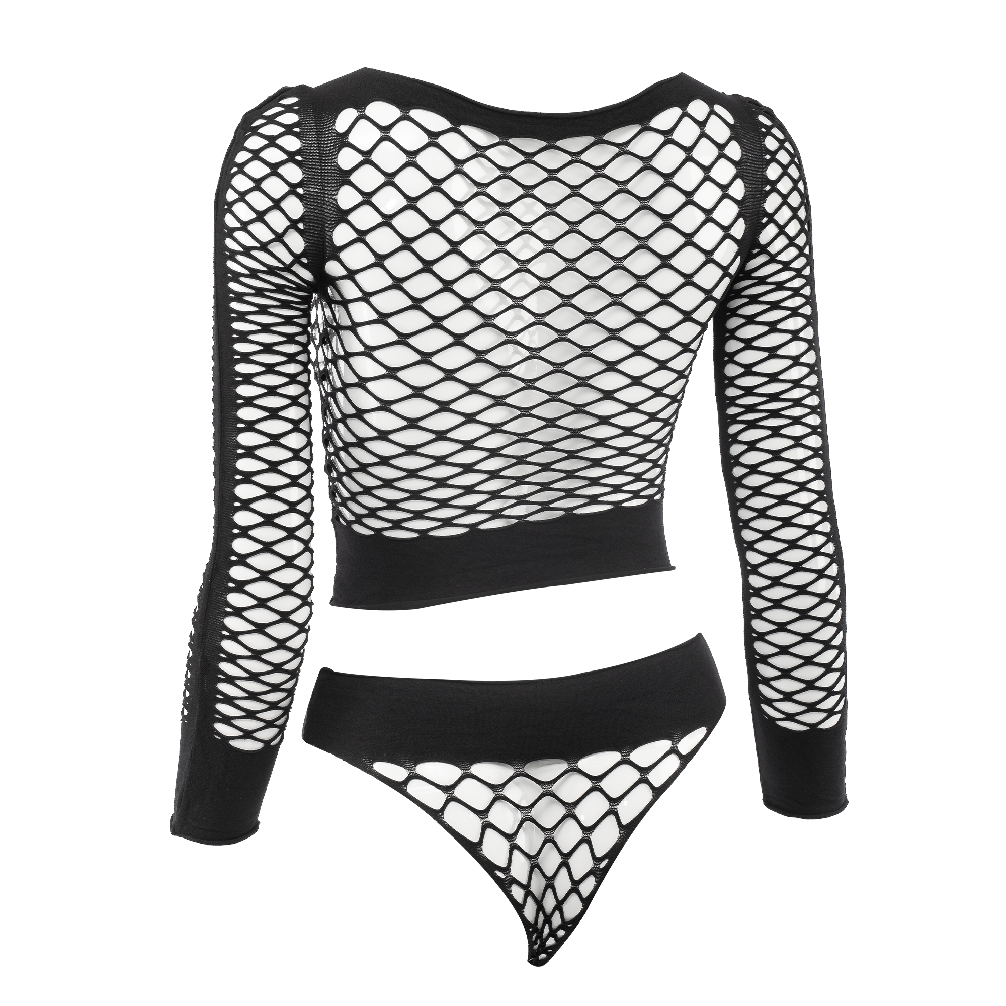 Amorable by Rimba Sexy visnetset Zwart M-L - Afbeelding 6