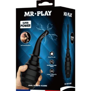 Mr. Play – Anaal Douche – BLKM6 – Zwart