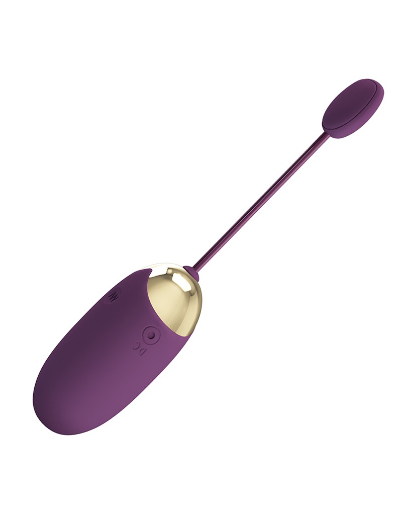 Pretty Love - Abner - Draagbare Vibrator met Appbediening - Paars - Afbeelding 3