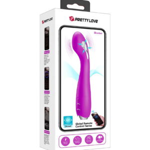 Pretty Love – Hector – G-Spot Elektrische Schok Vibrator met Appbediening – Paars
