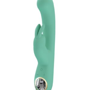 Pretty Love – Lamar – Rabbit Vibrator met Digitaal LED Display – Blauw