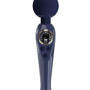 Pretty Love – Skyler – Wand Vibrator met Digitaal LED Display – Donkerblauw