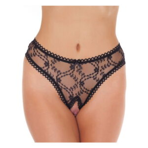 Amorable by Rimba – Open String – One Size – Zwart