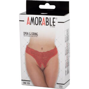 Amorable by Rimba – Open String – One Size – Rood