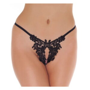 Amorable by Rimba – Open String – One Size – Zwart