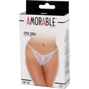Amorable by Rimba – Open Tanga – One Size – Wit