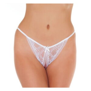 Amorable by Rimba – Open Tanga – One Size – Wit