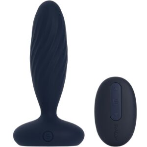 SVAKOM – Jordan – Anaal Vibrator App Controlled – Marine Blauw