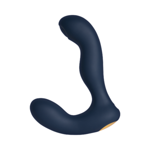 SVAKOM – Iker Neo – Interactieve Pulserende Prostaat Vibrator, Appbediening – Marineblauw