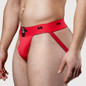 MM – Reversible Jockstrap – Zwart en Rood